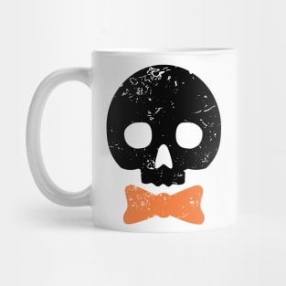 Bow Tie Skull Dot Mug